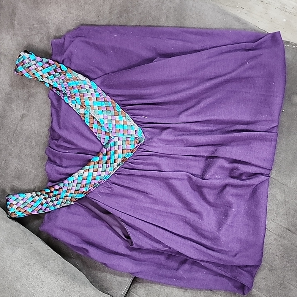 V Strapped Dress